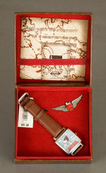 SNOOPY AS RED BARON LIMITED EDITION FOSSIL BOXED WATCH.