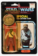 STAR WARS: POWER OF THE FORCE - BARADA 92 BACK CARDED ACTION FIGURE W/COLLECTOR'S COIN.