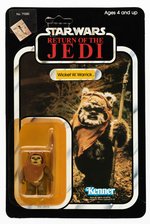 STAR WARS: RETURN OF THE JEDI - WICKET W. WARRICK 77 BACK-A CARDED ACTION FIGURE.