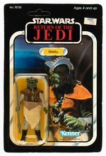 STAR WARS: RETURN OF THE JEDI - KLAATU 65 BACK-A CARDED ACTION FIGURE.