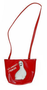 "LI'L ABNER'S SHMOO" VINYL SHOULDER BAG.