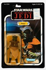 STAR WARS: RETURN OF THE JEDI - KLAATU 77 BACK-A CARDED ACTION FIGURE.