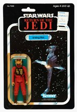 STAR WARS: RETURN OF THE JEDI - B-WING PILOT 77 BACK-A CARDED ACTION FIGURE.