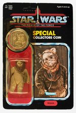 STAR WARS: POWER OF THE FORCE - WAROK 92 BACK CARDED ACTION FIGURE W/COLLECTOR'S COIN.