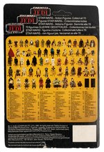 PALITOY STAR WARS: RETURN OF THE JEDI - LUKE SKYWALKER (BATTLE PONCHO) TRI-LOGO 70 BACK-D CARDED ACTION FIGURE.