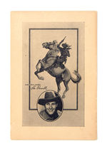 LONE RANGER/LEE POWELL FAN CARD.