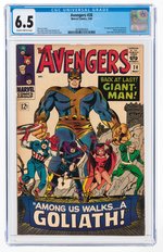 AVENGERS #28 MAY 1966 CGC 6.5 FINE+ (FIRST COLLECTOR).