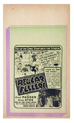 “REG’LAR FELLERS” 1941 MINIATURE WINDOW CARD.