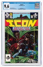 ICON #1 MAY 1993 CGC 9.6 NM+.