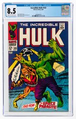 INCREDIBLE HULK #103 MAY 1968 CGC 8.5 VF+.