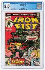 IRON FIST #2 DECEMBER 1975 CGC 8.0 VF.