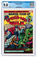 MARVEL TEAM-UP #27 NOVEMBER 1974 CGC 9.0 VF/NM.