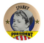 "SPANKY FOR PRESIDENT" FROM 1984.