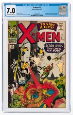 X-MEN #23 AUGUST 1966 CGC 7.0 FINE/VF.