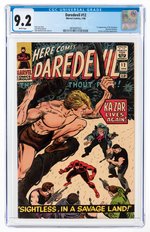 DAREDEVIL #12 JANUARY 1966 CGC 9.2 NM- (FIRST PLUNDERER).