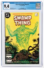 SAGA OF THE SWAMP THING #37 JUNE 1985 CGC 9.4 NM (FIRST JOHN CONSTANTINE).