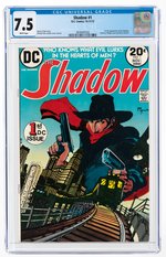 SHADOW #1 OCTOBER-NOVEMBER 1973 CGC 7.5 VF- (FIRST DC SHADOW).