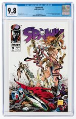 SPAWN #9 MARCH 1993 CGC 9.8 NM/MINT (FIRST ANGELA AND MEDIEVAL SPAWN).