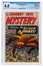 JOURNEY INTO MYSTERY #73 OCTOBER 1961 CGC 4.0 VG.