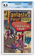 FANTASTIC FOUR #36 MARCH 1965 CGC 4.5 VG+ (FIRST FRIGHTFUL FOUR).