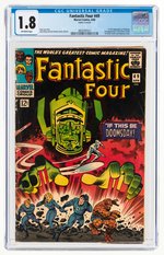 FANTASTIC FOUR #49 APRIL 1966 CGC 1.8 GOOD- (FIRST FULL GALACTUS).