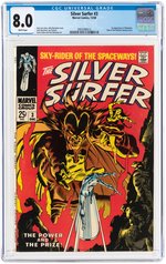 SILVER SURFER #3 DECEMBER 1968 CGC 8.0 VF (FIRST MEPHISTO).