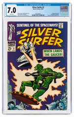 SILVER SURFER #2 OCTOBER 1968 CGC 7.0 FINE/VF.