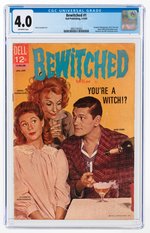 BEWITCHED #1 APRIL-JUNE 1965 CGC 4.0 VG.
