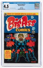 BIG ASS COMICS #1 1969 CGC 4.5 VG+ (THIRD PRINTING).