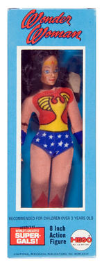 WONDER WOMAN MEGO BOXED FIGURE.