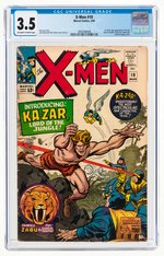 X-MEN #10 MARCH 1965 CGC 3.5 VG- (FIRST SILVER AGE KA-ZAR).