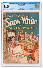 FOUR COLOR #49 JULY 1944 CGC 6.0 FINE (SNOW WHITE & THE SEVEN DWARFS).