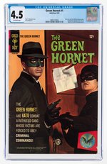 GREEN HORNET #1 FEBRUARY 1967 CGC 4.5 VG+.
