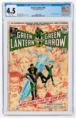 GREEN LANTERN #86 OCTOBER-NOVEMBER 1971 CGC 4.5 VG+.