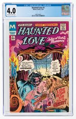 HAUNTED LOVE #1 1978 CGC 4.0 VG.