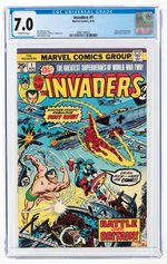 INVADERS #1 AUGUST 1975 CGC 7.0 FINE/VF.