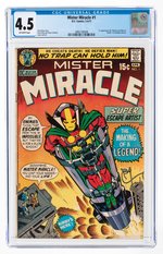 MISTER MIRACLE #1 MARCH-APRIL 1971 CGC 4.5 VG+ (FIRST MISTER MIRACLE).