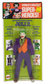 JOKER MEGO FIGURE ON RARE KRESGE CARD.