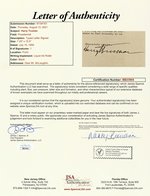 TRUMAN SIGNED LETTER ON PERSONAL STATIONERY.