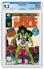 SAVAGE SHE-HULK #1 FEBRUARY 1980 CGC 9.2 NM- (FIRST SHE-HULK).