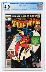 SPIDER-WOMAN #1 APRIL 1978 CGC 4.0 VG.