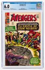 AVENGERS #13 FEBRUARY 1965 CGC 6.0 FINE (FIRST COUNT NEFARIA).