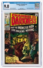 CHAMBER OF DARKNESS #4 APRIL 1970 CGC 9.0 VF/NM.