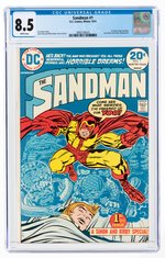 SANDMAN #1 WINTER 1974 CGC 8.5 VF (FIRST BRONZE AGE SANDMAN).