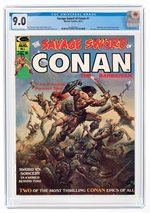 SAVAGE SWORD OF CONAN #1 SEPTEMBER 1974 CGC 9.0 VF/NM.