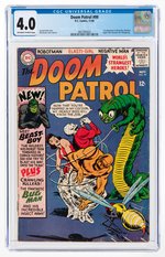 DOOM PATROL #99 NOVEMBER 1965 CGC 4.0 VG (FIRST BEAST BOY).