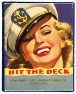 “HIT THE DECK” PIN-UP DOUBLE PLAYING CARD DECK PAIR.