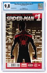 MILES MORALES: ULTIMATE SPIDER-MAN #1 JULY 2014 CGC 9.8 NM/MINT.