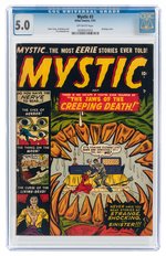 MYSTIC #3 JULY 1951 CGC 5.0 VG/FINE.