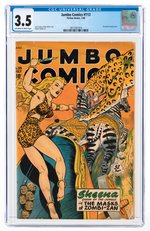 JUMBO COMICS #113 JULY 1948 CGC 3.5 VG-.